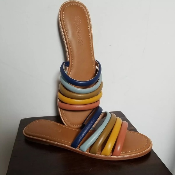 ✨MADEWELL✨Addie Rainbow Slip on Sandals - Picture 3 of 3